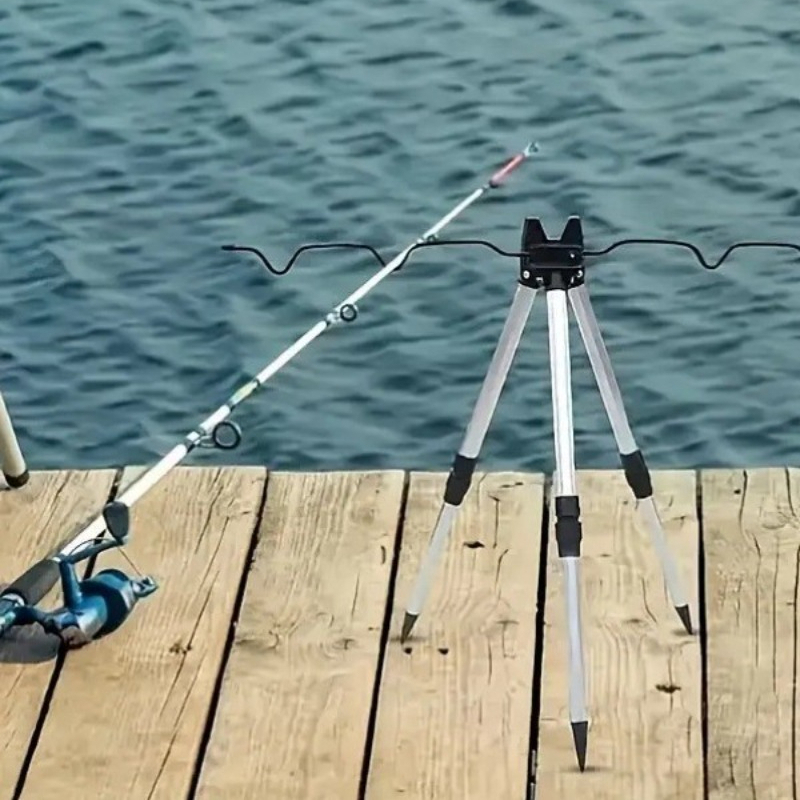 Fishing Rod Telescopic - 1 Juego de Soporte Triangular Telescópico