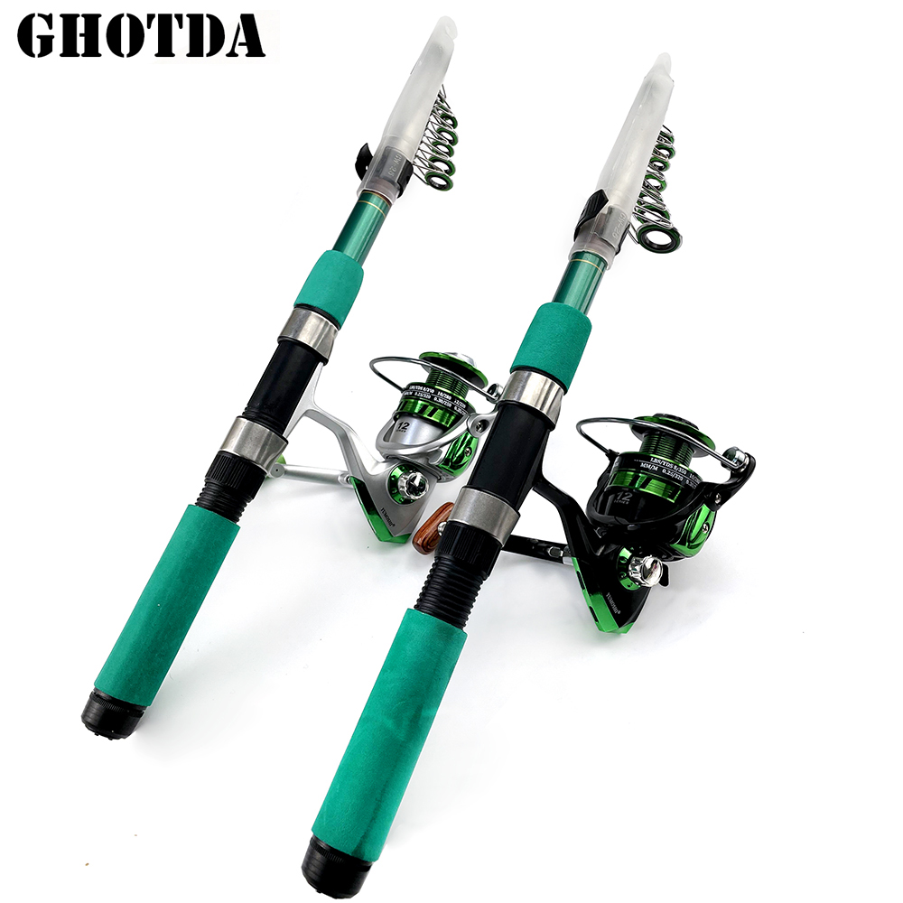 Fishing Rod Combo - Juego de caña de pescar superdura