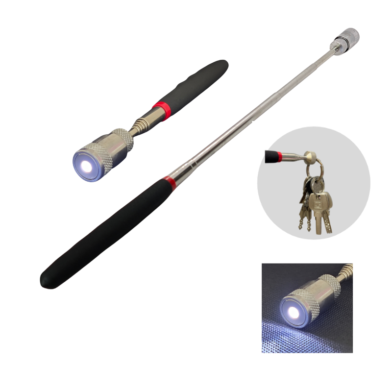 Fishing Rod Telescopic - Herramienta de recogida magnética portátil, bolígrafo