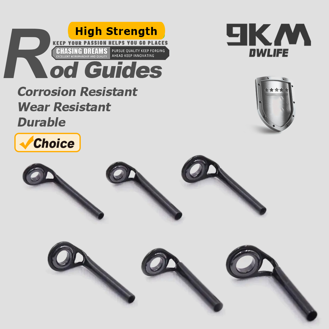 Fishing Rod Tip Replacement - Guías de caña de pescar 5