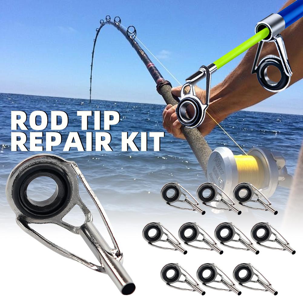 Fishing Rod Guide Replacement - Kit de Reparación de Puntas de