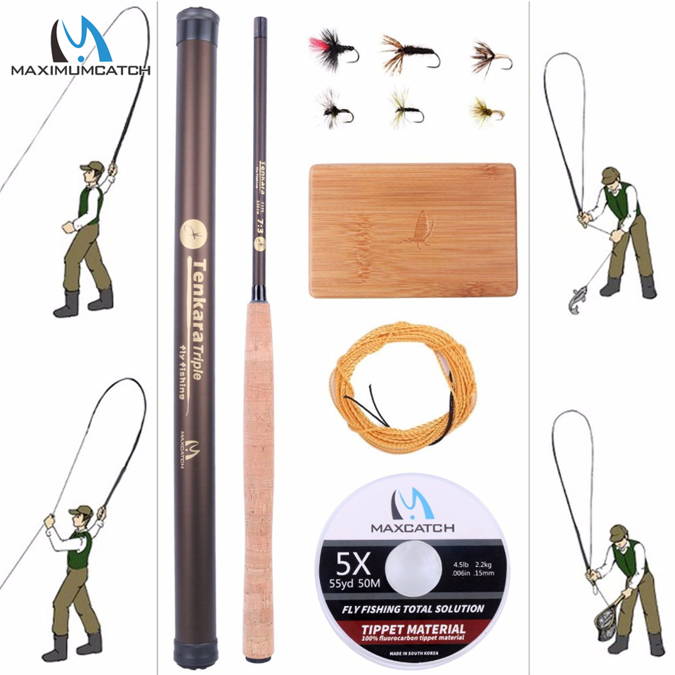 Fishing Rod Fly - Maximumcatch-caña de pescar de fibra de