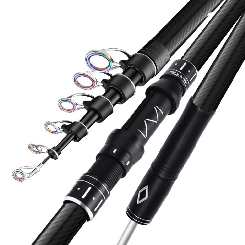 Fishing Rod Surf - Caña de Surf telescópica de 2,1-4,5