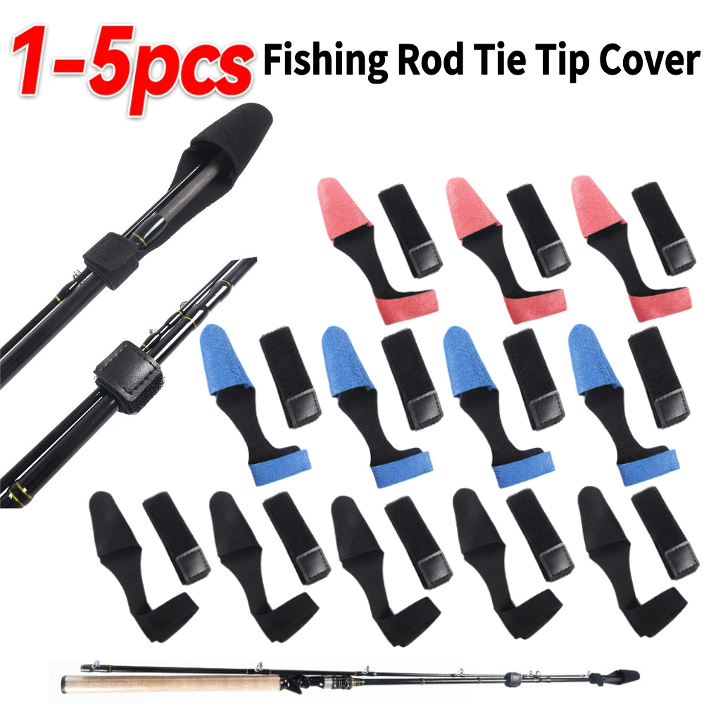 Fishing Rod Case - 1-5 uds cubierta de punta de