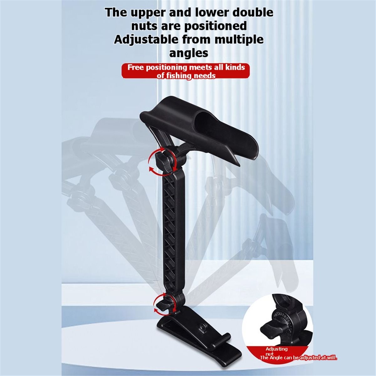 Fishing Rod Holder - POPULAR - Juego de 2 Soportes