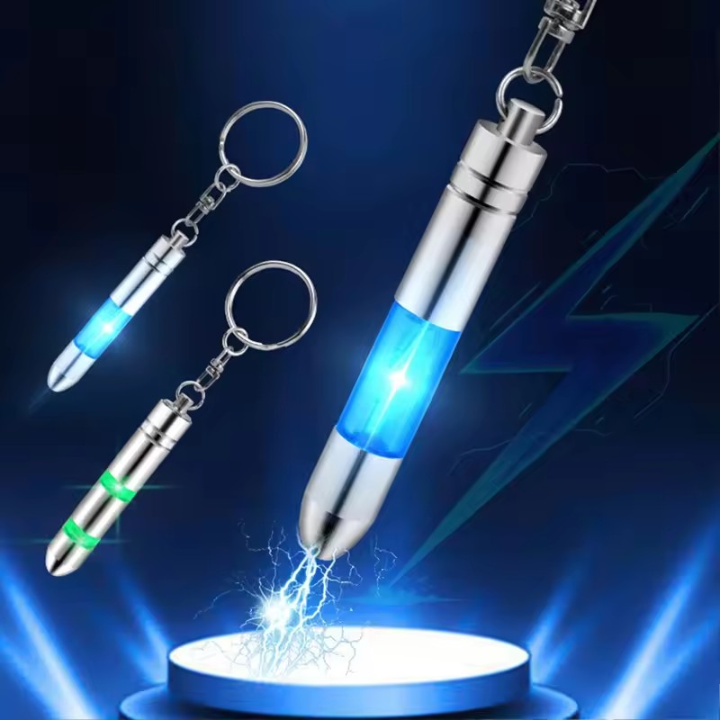 Fishing Rod Travel - Varilla estática, descargador electrostático, llavero antiestático