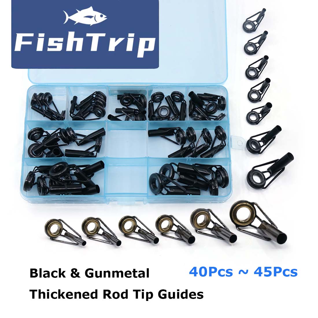 Fishing Rod Tip Replacement - Kit de reparación de punta de