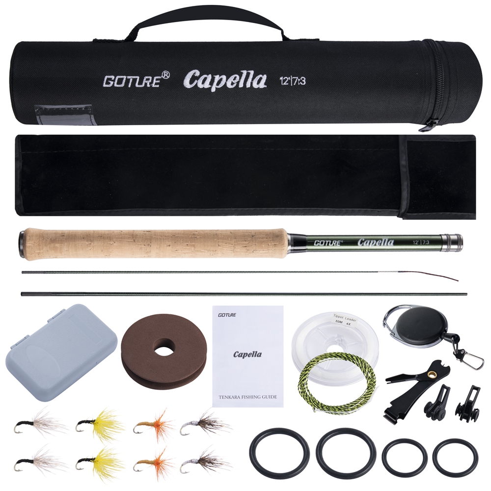 Fishing Rod Fly - Goture Tenkara-caña de pescar con mosca,
