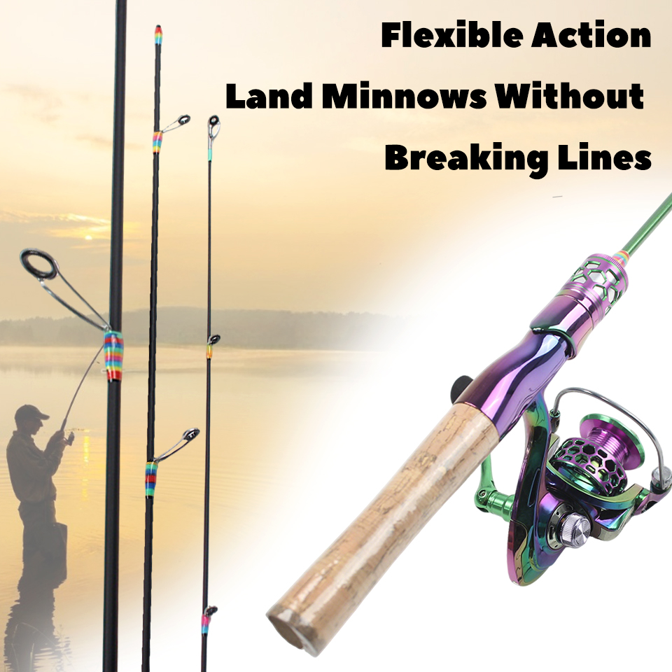 Fishing Rod Carbon Fiber - Caña de pescar de cuatro secciones,