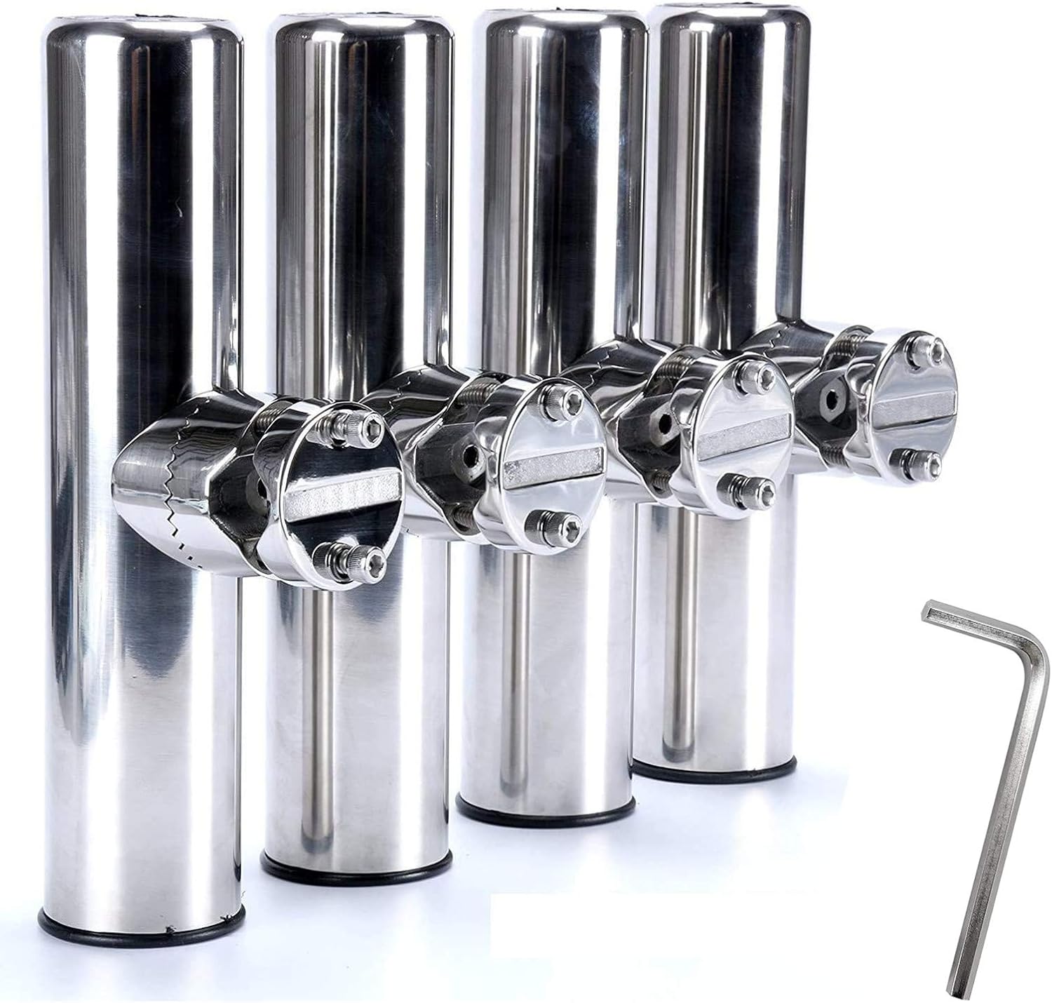 Soporte de acero inoxidable pa - Fishing Rod Holder reseña y precio
