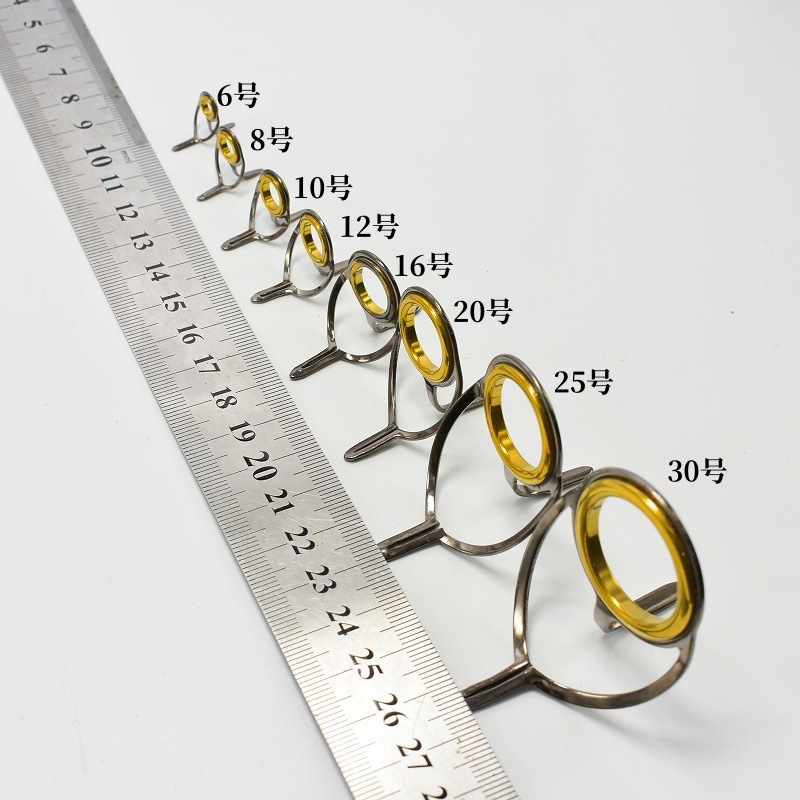 8 Uds aparejos de pesca Kit de - Fishing Rod Guide Replacement reseña y precio