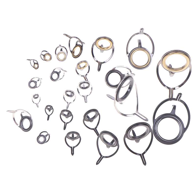 8 Uds aparejos de pesca Kit de - Fishing Rod Guide Replacement reseña y precio