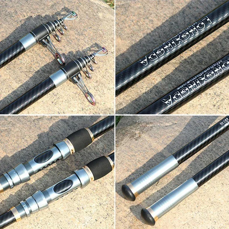 Caña de pescar telescópica 3,9 - Fishing Rod Surf reseña y precio
