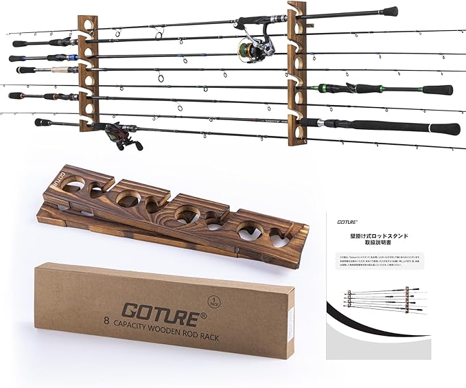 Soporte para caña de pescar de - Fishing Rod Rack reseña y precio