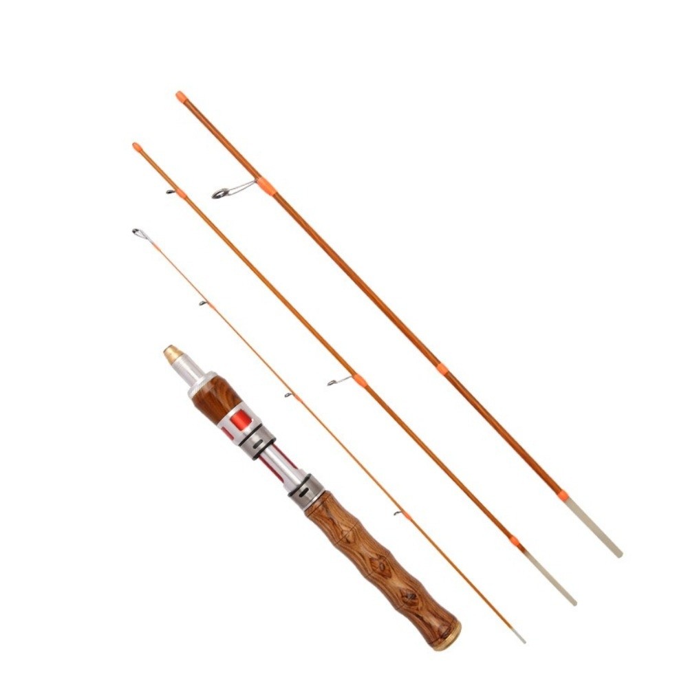 Caña de pescar giratoria de 4  - Fishing Rod Carbon Fiber reseña y precio