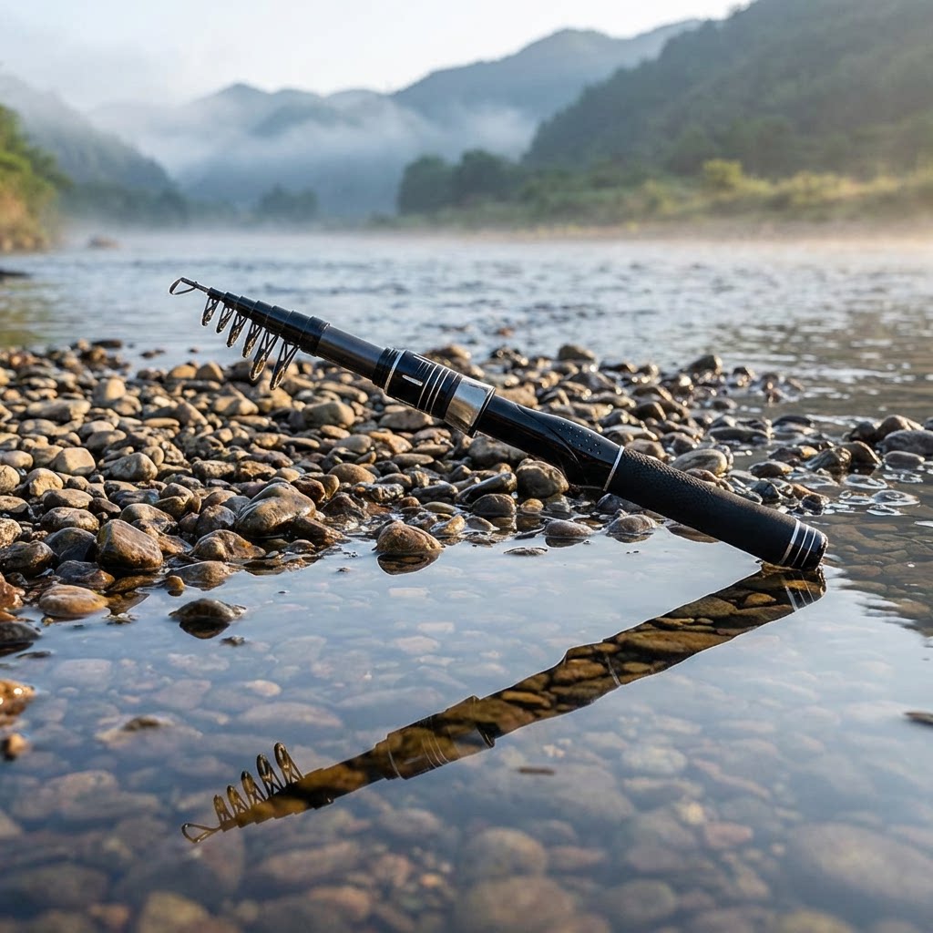 Caña de pescar telescópica ult - Fishing Rod Telescopic reseña y precio