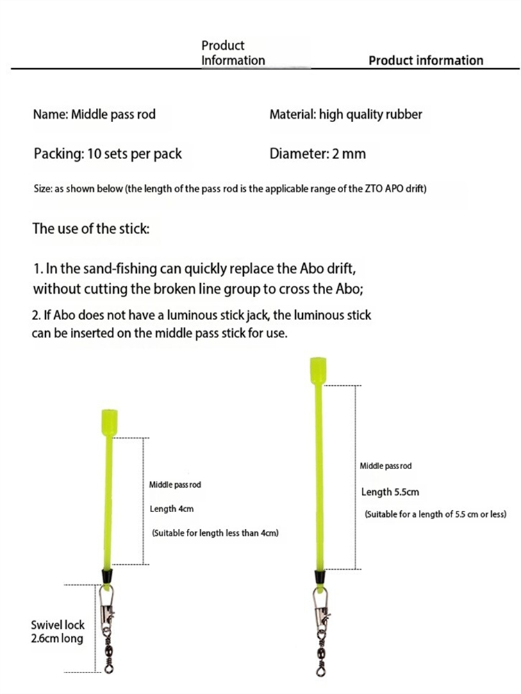 Conector Externo para Caña de  - Fishing Rod Casting reseña y precio