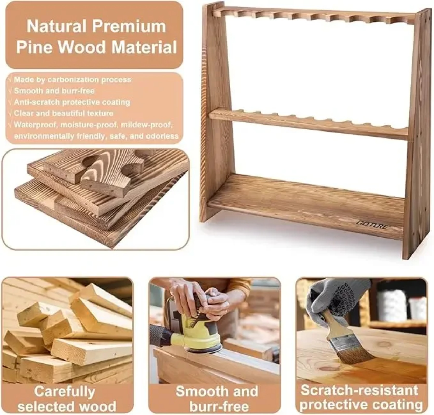 Soporte para Cañas de Pescar G - Fishing Rod Rack reseña y precio