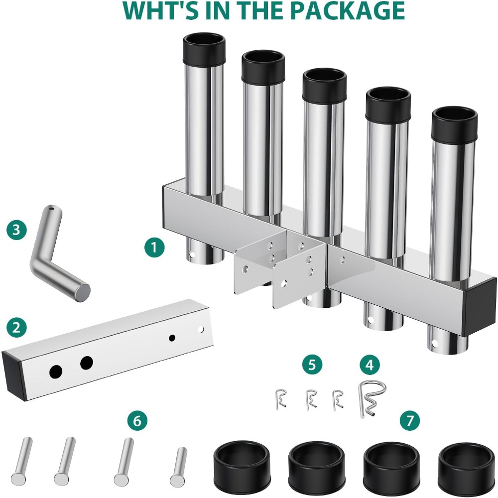 Soporte para Cañas de Pescar p - Fishing Rod Rack reseña y precio