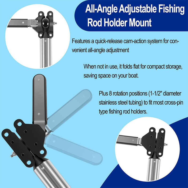 Soporte para Caña de Pescar Aj - Fishing Rod Holder reseña y precio