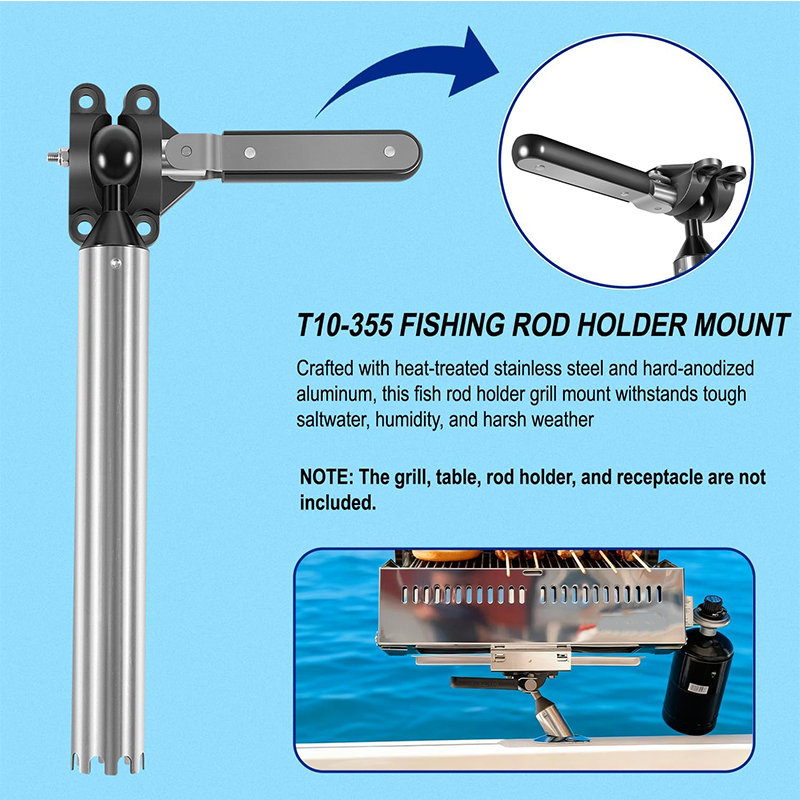 Soporte para Caña de Pescar Aj - Fishing Rod Holder reseña y precio