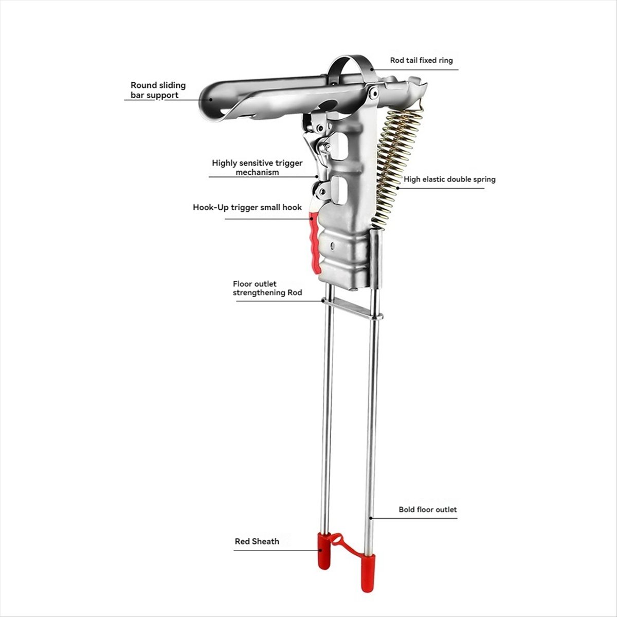 Soporte de Caña de Pescar ABPF - Fishing Rod Holder reseña y precio
