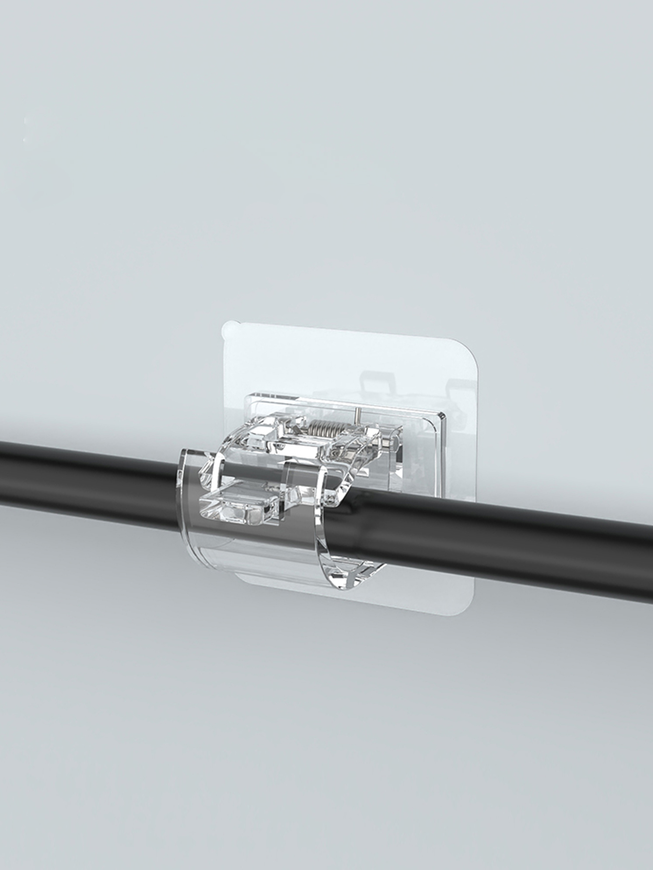 Abrazadera adhesiva no perfora - Fishing Rod Telescopic reseña y precio