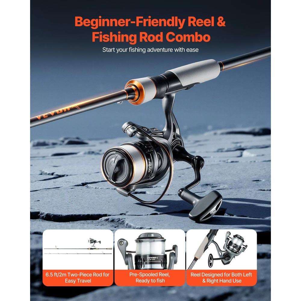 Caña de Pescar de Fibra de Car - Fishing Rod Carbon Fiber reseña y precio