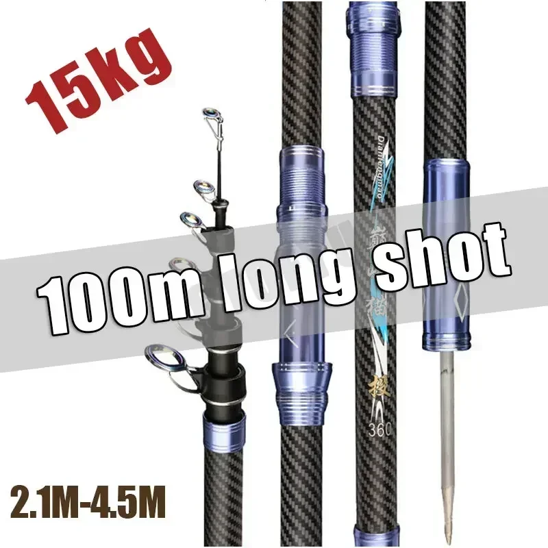 La mejor caña de pescar girato - Fishing Rod Surf reseña y precio