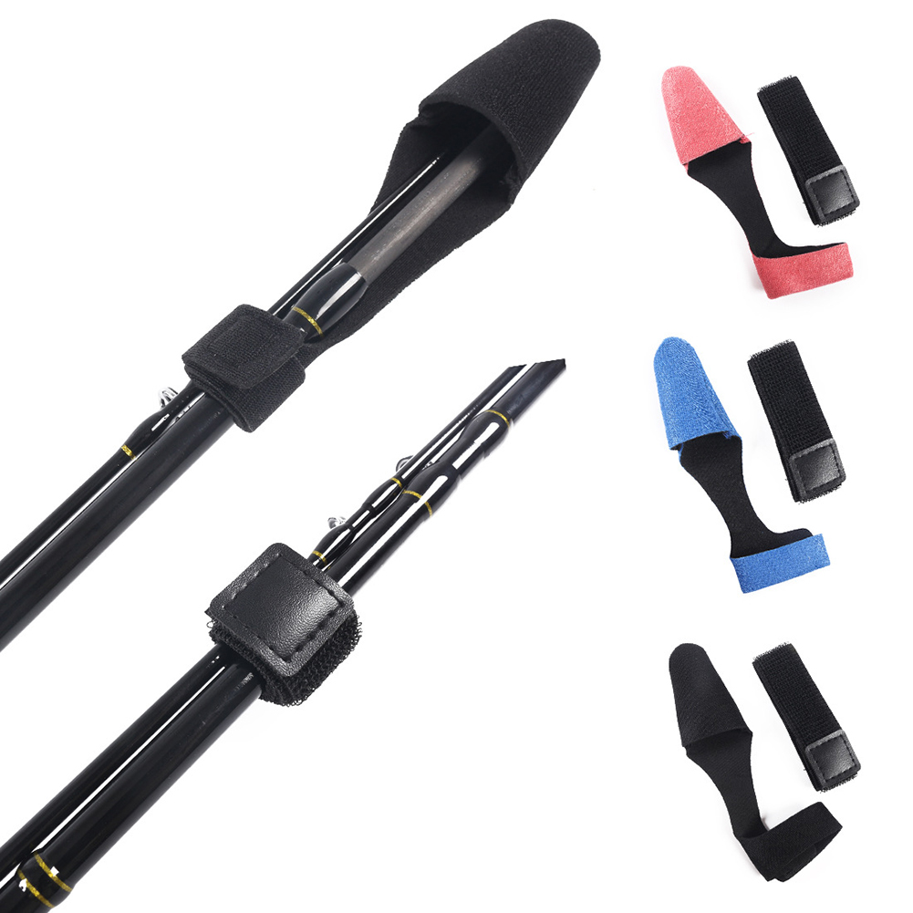 1-5 uds cubierta de punta de a - Fishing Rod Case reseña y precio