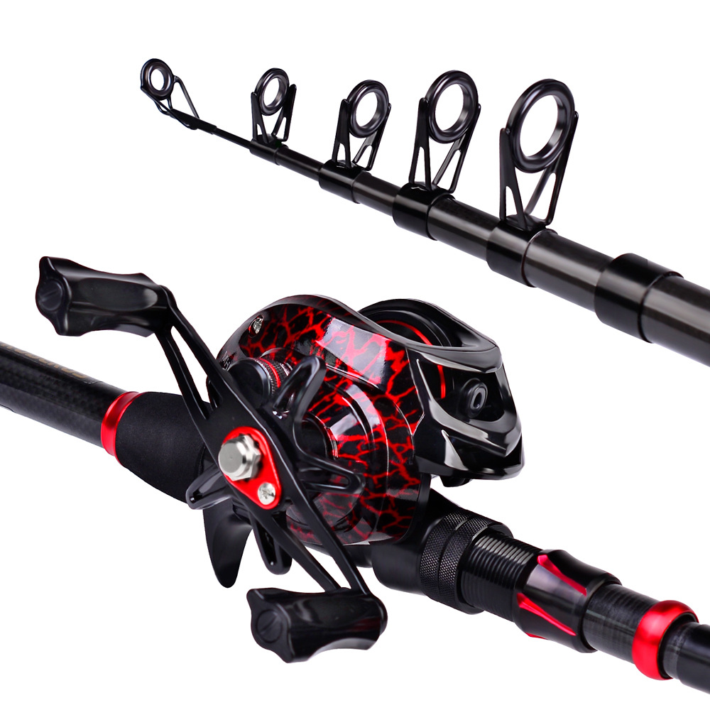 Combo de Caña y Carrete de Pes - Fishing Rod Carbon Fiber reseña y precio
