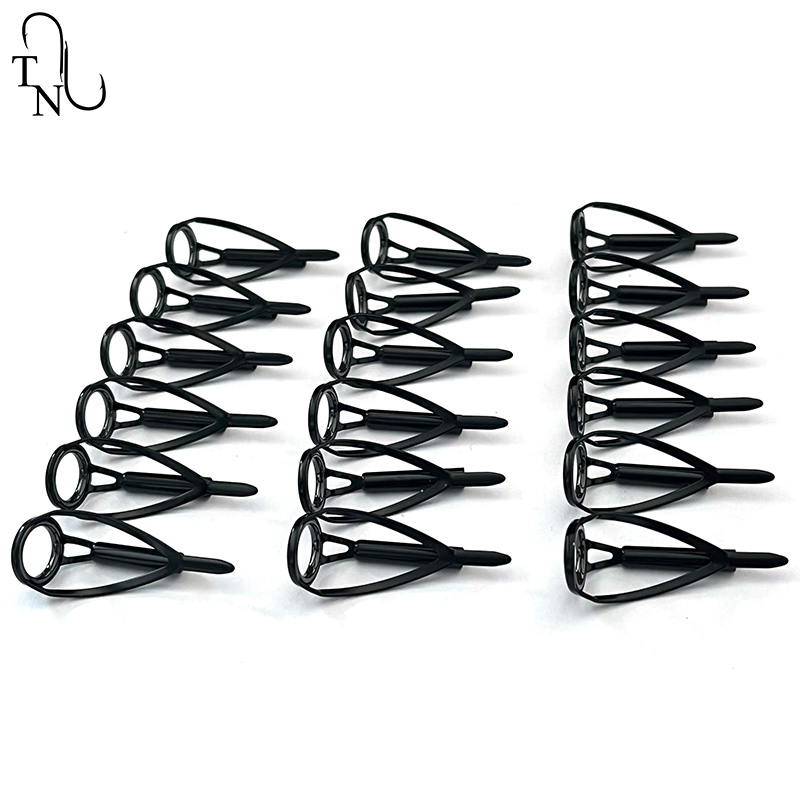 TN100 5 uds BCRLST guías de pu - Fishing Rod Guide Replacement reseña y precio