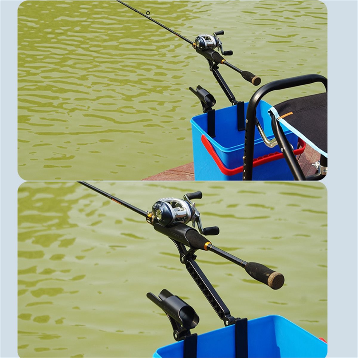 POPULAR - Juego de 2 Soportes  - Fishing Rod Holder reseña y precio