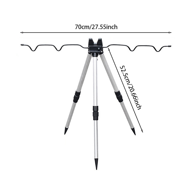Soporte telescópico de aleació - Fishing Rod Telescopic reseña y precio