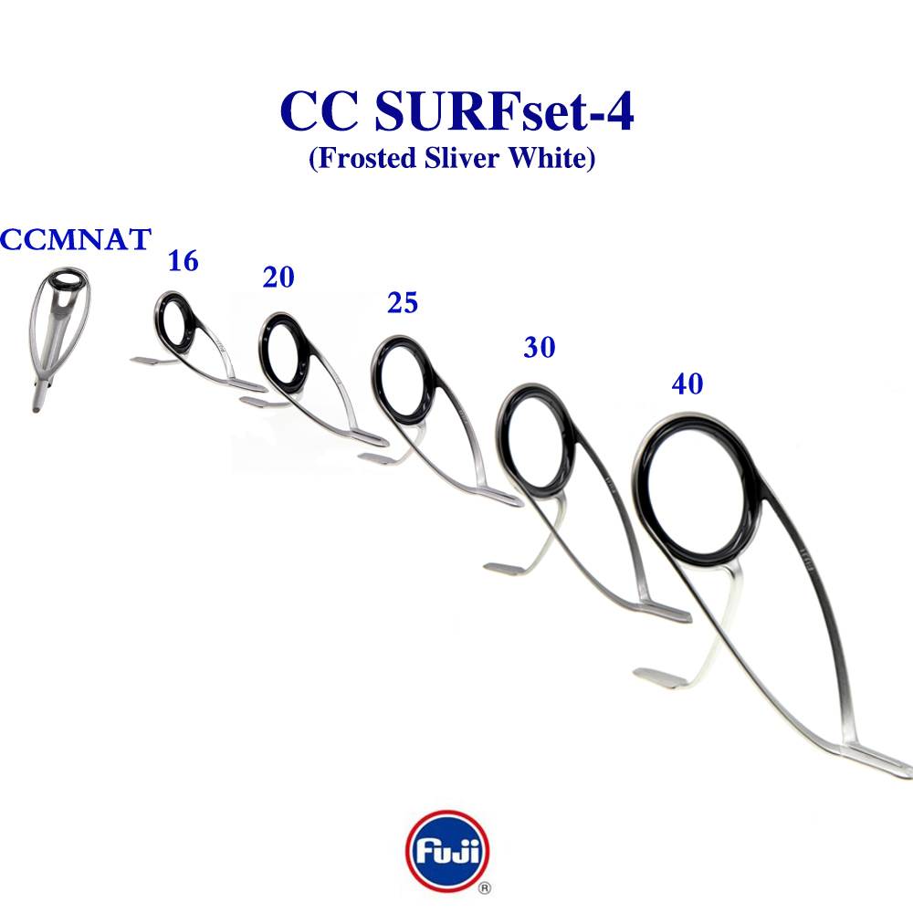 Kit de Guías FUJI KW Original  - Fishing Rod Surf reseña y precio