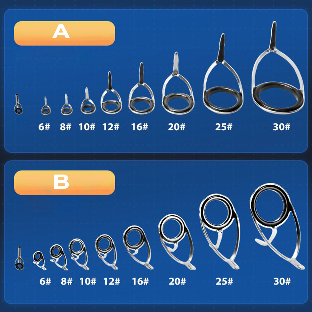 Guía de caña de pescar, anillo - Fishing Rod Guide Replacement reseña y precio