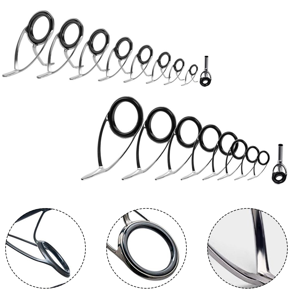 Guía de caña de pescar, anillo - Fishing Rod Guide Replacement reseña y precio