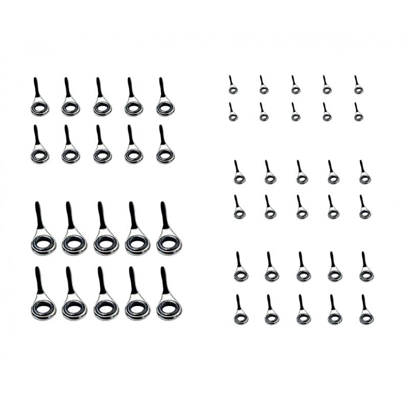 Juego de 10 guías telescópicas - Fishing Rod Guide Replacement reseña y precio
