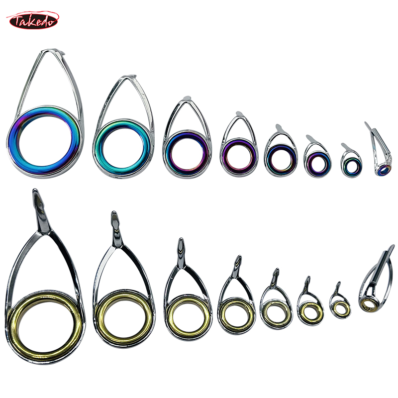 TAKEDO TN75-1 5 Juegos de Anil - Fishing Rod Guide Replacement reseña y precio