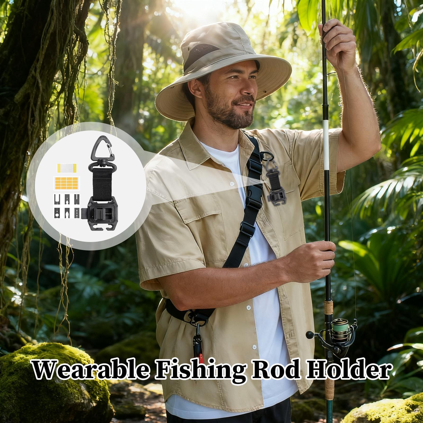 Soporte portátil para cañas de - Fishing Rod Travel reseña y precio