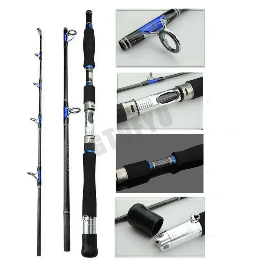 Caña de Pescar de 1.8m 2.1m, 3 - Fishing Rod Surf reseña y precio