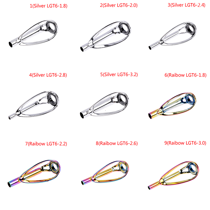 Guías superiores de caña de pe - Fishing Rod Guide Replacement reseña y precio