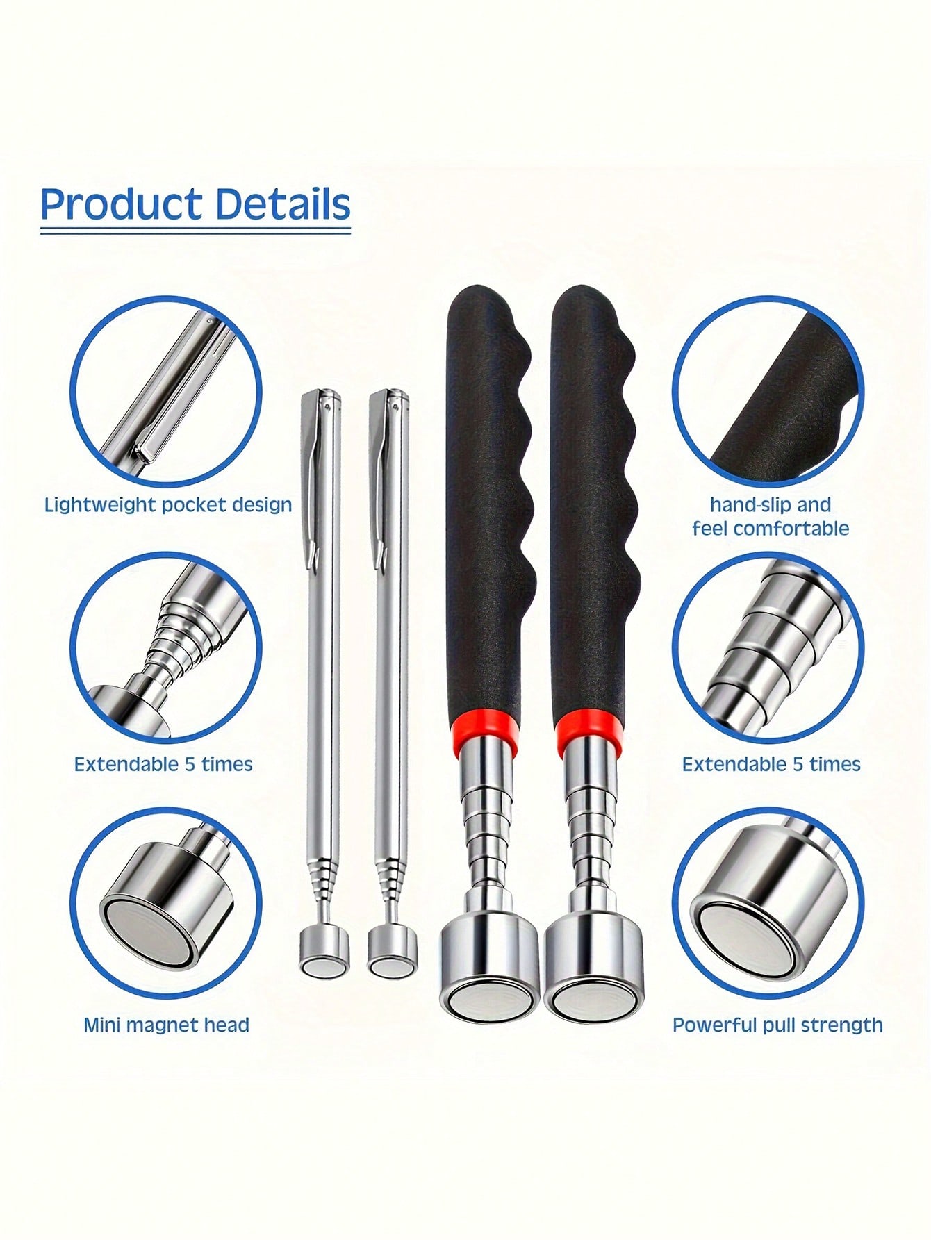 Herramienta de Recogida Magnét - Fishing Rod Telescopic reseña y precio