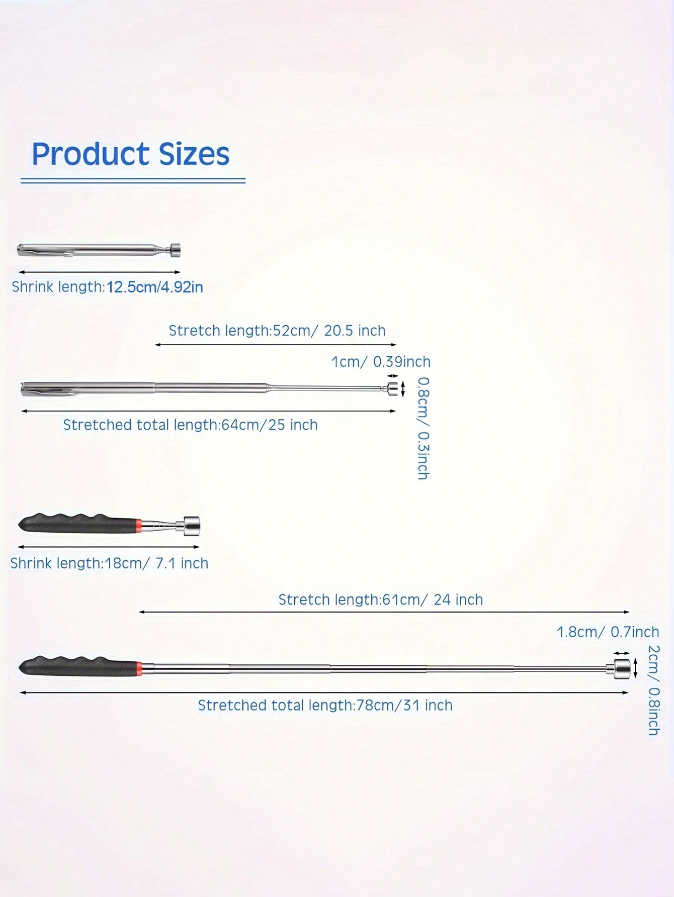 Herramienta de Recogida Magnét - Fishing Rod Telescopic reseña y precio