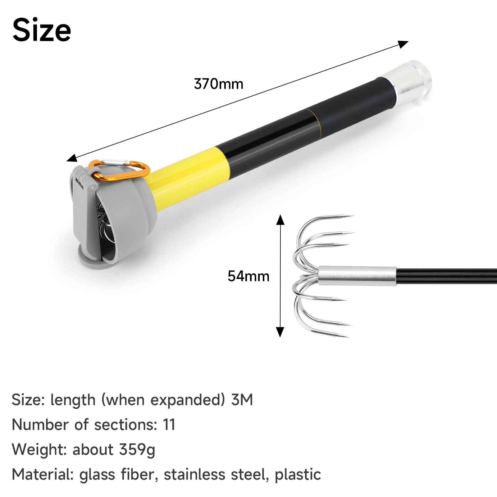 SANLIKE-anzuelo de calamar de  - Fishing Rod Carbon Fiber reseña y precio