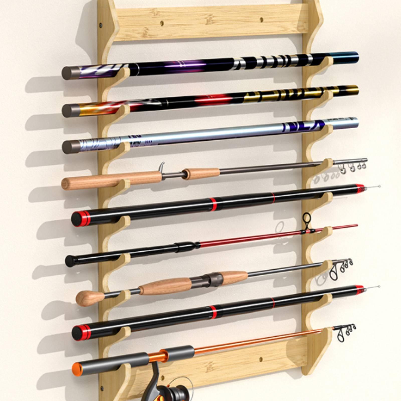 Soporte de Pared para Cañas de - Fishing Rod Rack reseña y precio