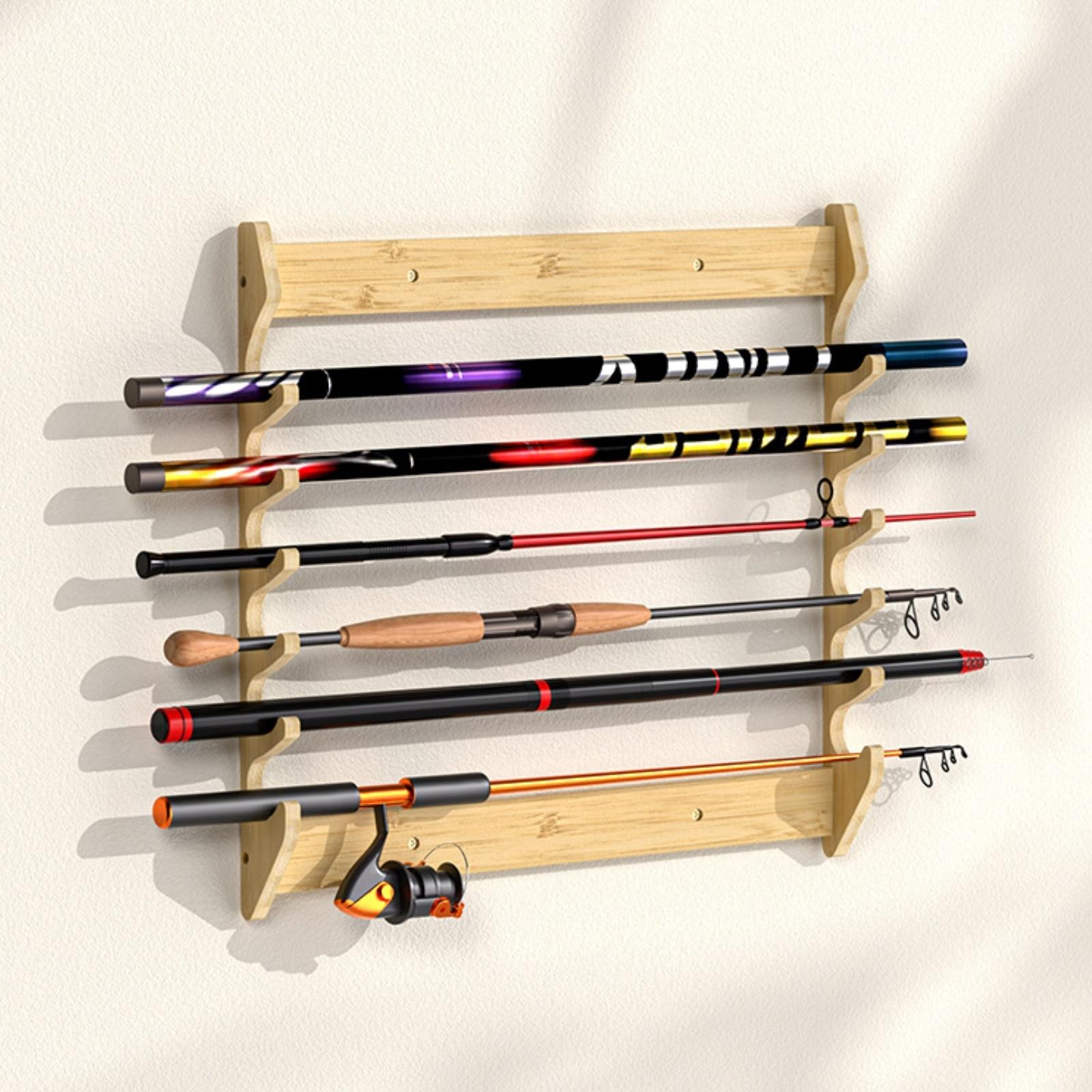 Soporte de Pared para Cañas de - Fishing Rod Rack reseña y precio
