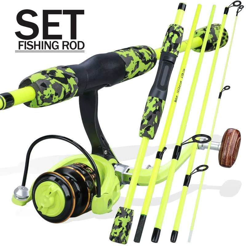 Sougayilang - Combo de Caña de - Fishing Rod Combo reseña y precio
