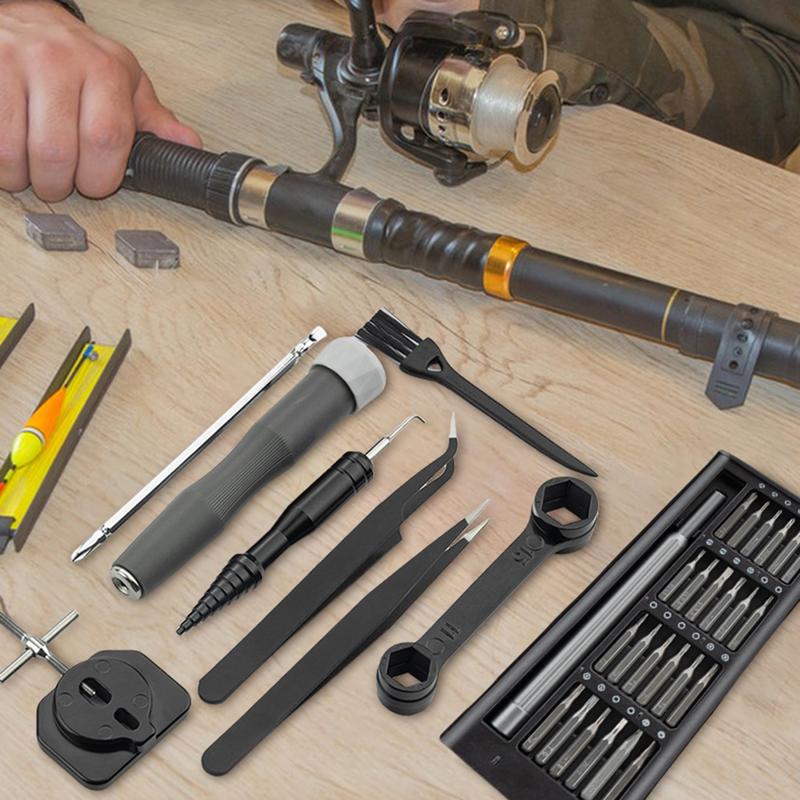 Kit de herramientas de reparac - Fishing Rod Guide Replacement reseña y precio