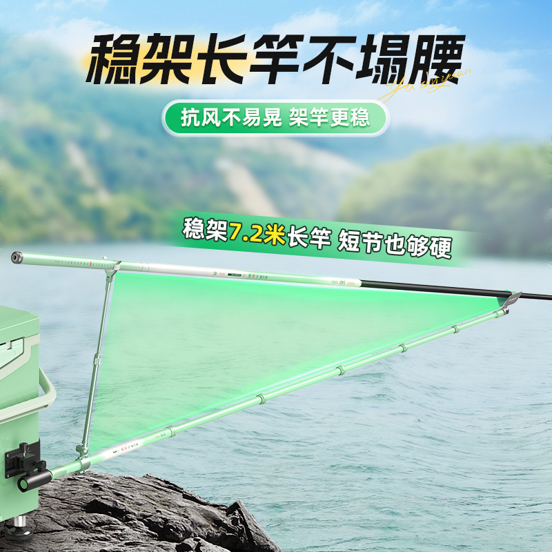 YUZHIYAUN-soporte de sección c - Fishing Rod Telescopic reseña y precio